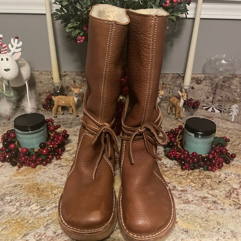 Duckfeet brown leather boots